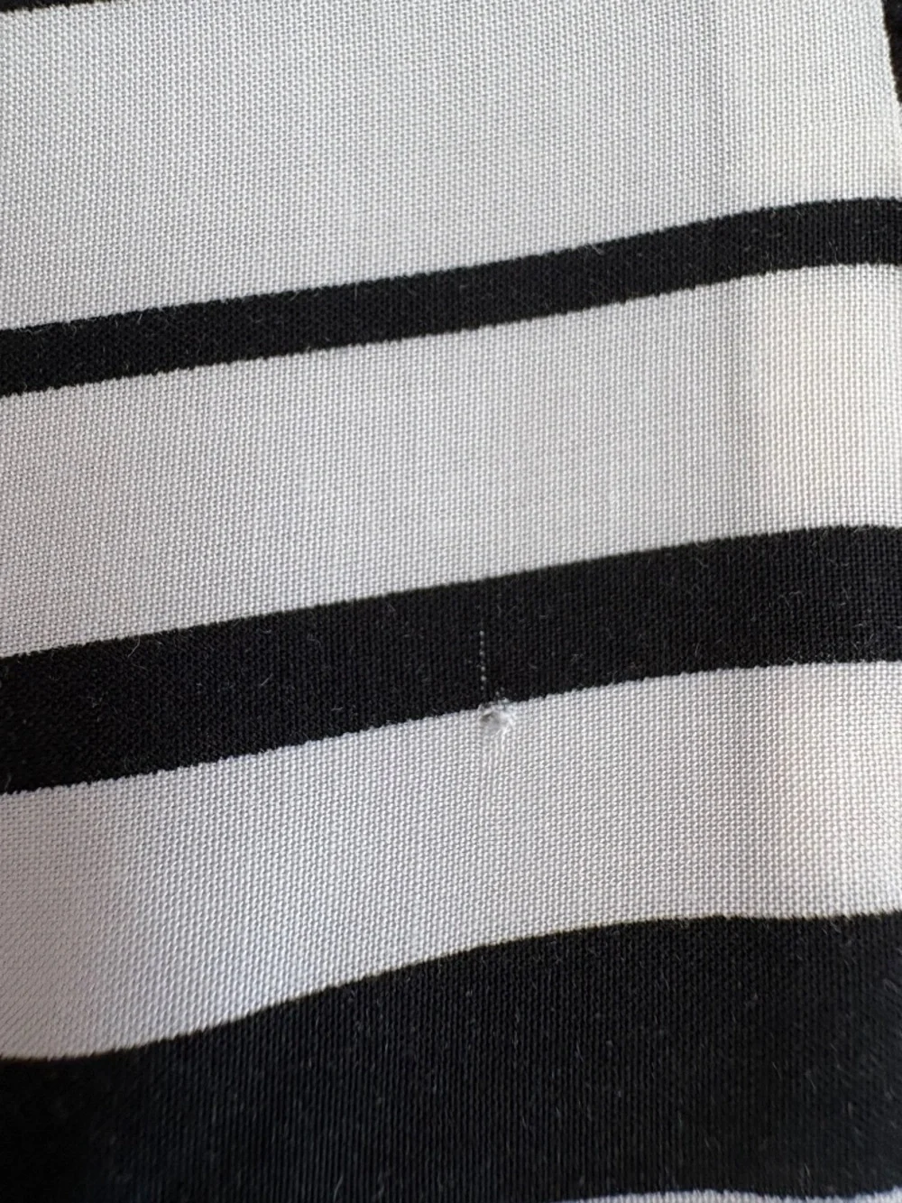 Lane Bryant Sz 18 Butter Yellow, Black and White Stripe Flowy Maxi Dress - Picture 14 of 16